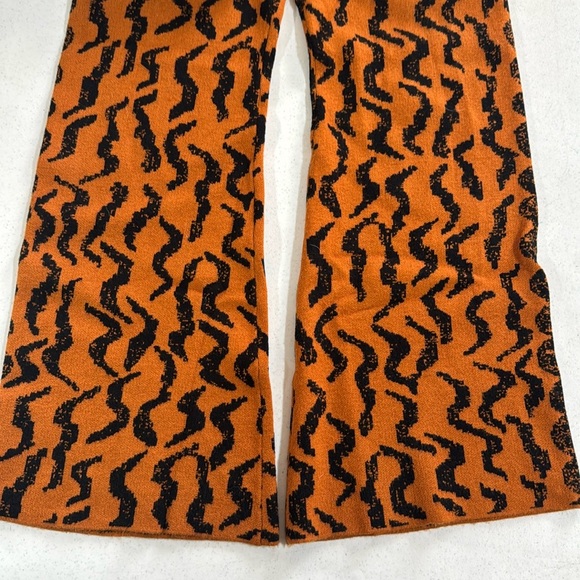 Anthropologie Pant Only Contrast Sweater Neutral Motif Women Viscose - Picture 4 of 10